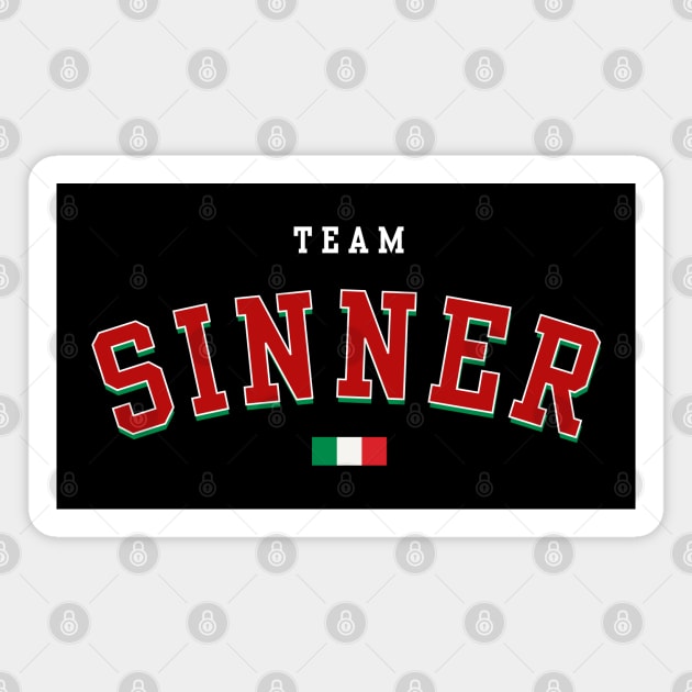 Team Sinner Magnet by Tebird